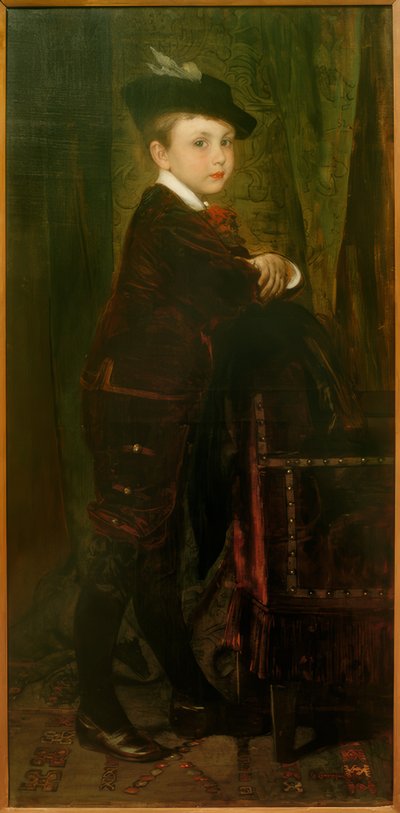 Portrait of Hans von Liebieg by Eduard Charlemont
